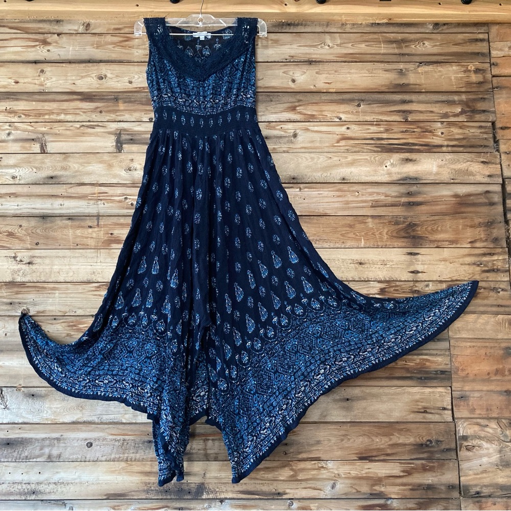 Blue dress